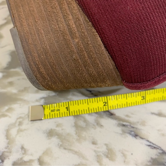 NEW Sole Society Women Suede burgundy maroonn Ankle Bootie Sz. 8.5 - Picture 9 of 9